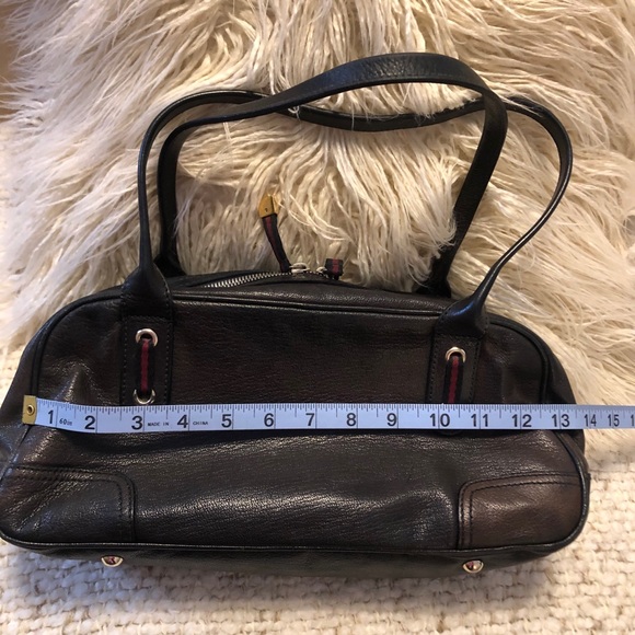 Gucci Bicolor Princy Boston Leather Bag - Picture 10 of 16